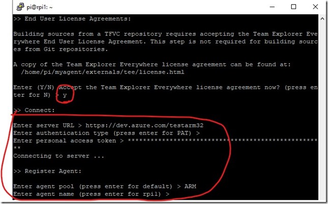 Configure Raspberry PI as an Azure DevOps self-hosted agent